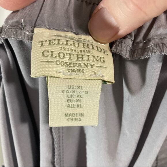 Telluride athletic joggers elastic drawstring size XL athleisure comfy sporty - Picture 5 of 8